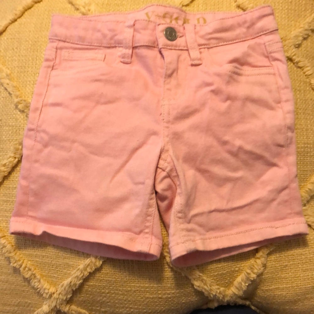 V GOLD girls pink shorts, size 6